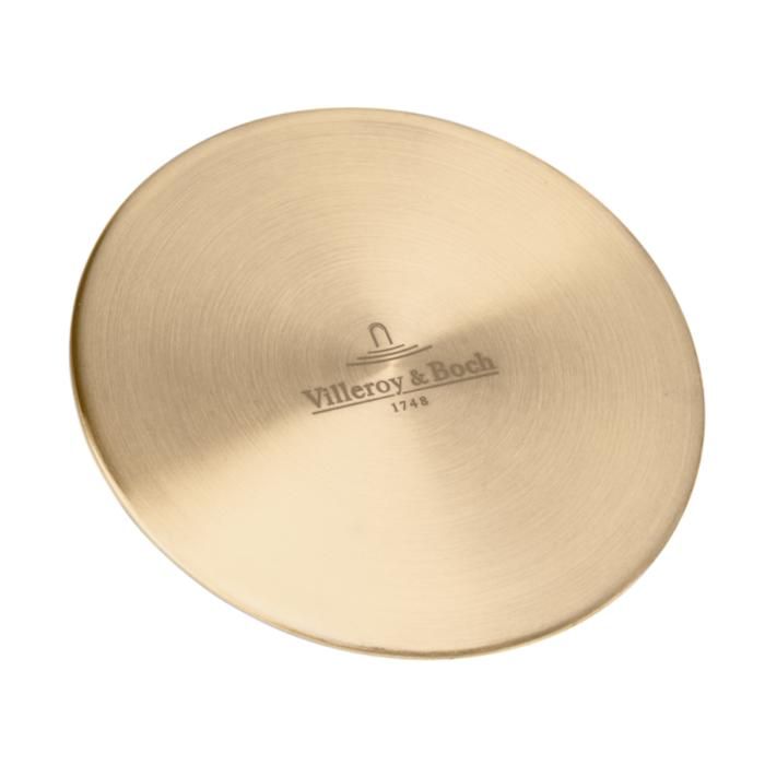 Cache bonde evier VILLEROY & BOCH Or A grille Inox - vue 2