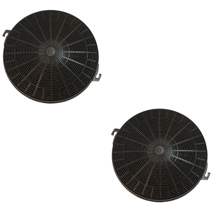 Filtres ARTHUR MARTIN ELECTROLUX CHF211 210X26 mm Lot de 2 Compatible avec plusieurs hottes