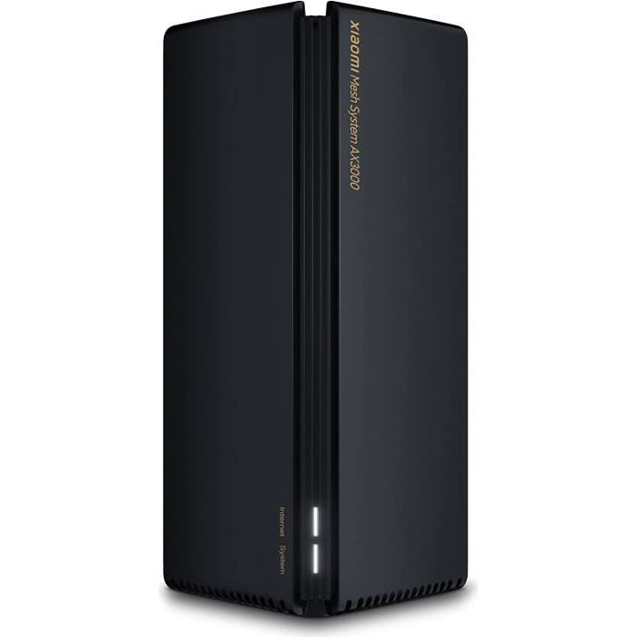 Xiaomi Systeme Mesh AX3000 jusqu'a 4000 m2 de Couverture Wi-FI, Wi-FI 6 Dual Band, Vitesse sans Fil jusqu'a 2976 Mbps, RAM de