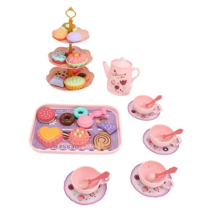 EUZLABBY 52PCS Service à Thé pour Enfants,Ensemble de Théière en Etain,Jouet de Cuisine Princesse,pour Lheure du thé avec Tasses,Assiettes et Accessoires pour Cadeaux D'anniversaire Filles 3-8Ans EUZLABBY 52PCS Service à Thé pour Enfants,Ensemble de Théière en Etain,Jouet de Cuisine Princesse,pour Lheure du thé avec Tasses,Assiettes et Accessoires pour Cadeaux D'anniversaire Filles 3-8Ans