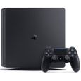 Console PS4 Slim 500Go Noire/Jet Black - Châssis F - PlayStation Officiel-1