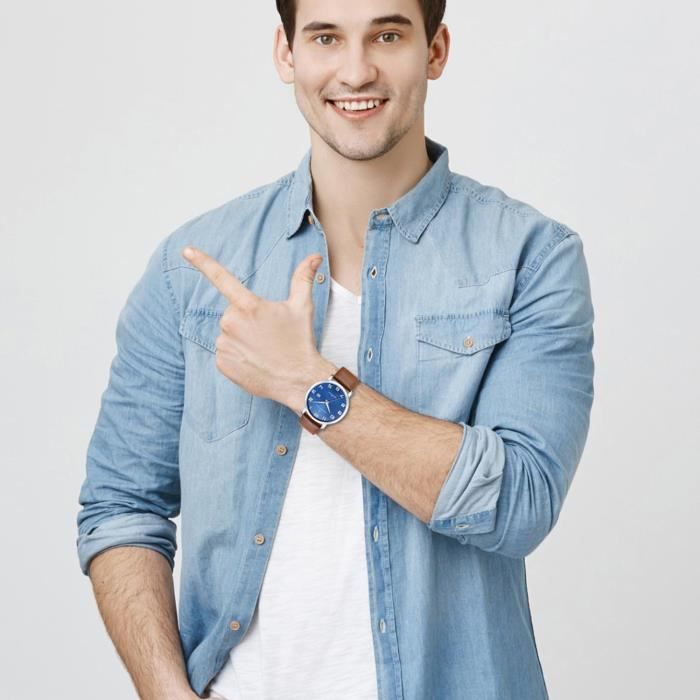 Montre tissu homme deals