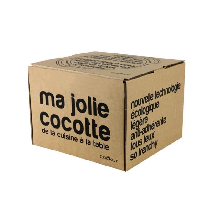 COOKUT Ma Jolie Cocotte 24 cm Personnalisable