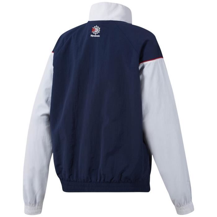 Veste reebok 2025 classic femme bleu