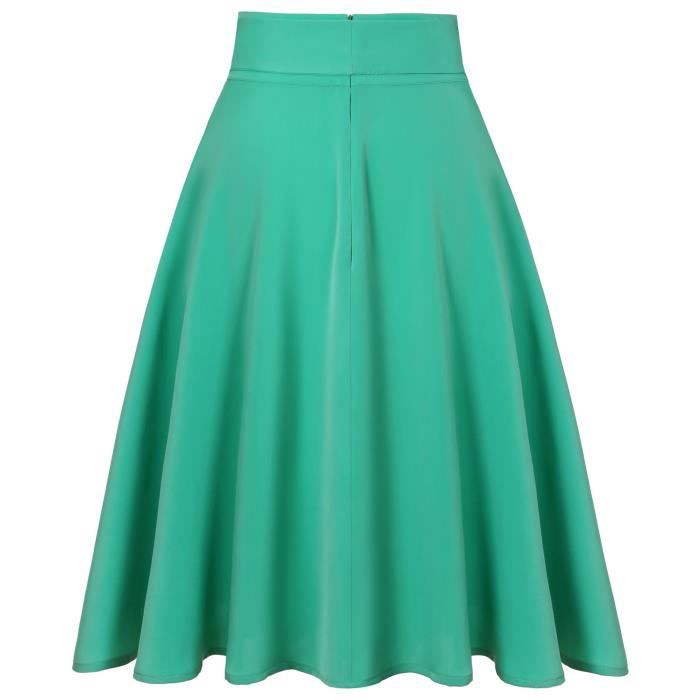 Jupe pin up deals taille haute