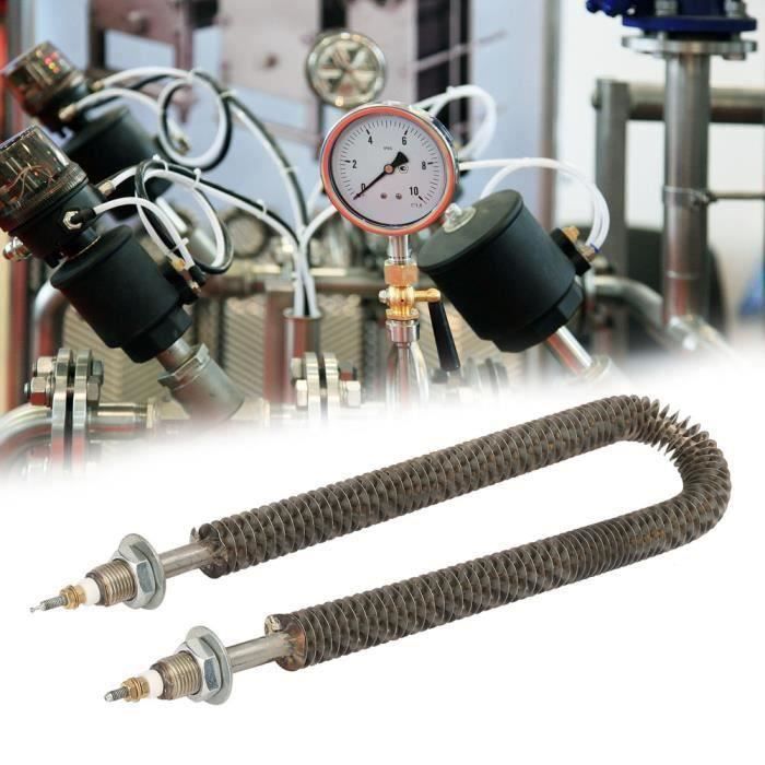 Élément Chauffant à Ailettes En Acier Inoxydable à Tube De Chauffage