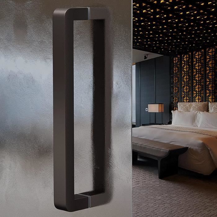 Poignée De Porte Inox Ronde Barre – Longueur 350 à 2000 Mm, Gedotec, Finition Mat