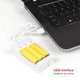 Chargeur USB De Charge Pour Piles Rechargeables AA/AAA Résistance à Haute-2