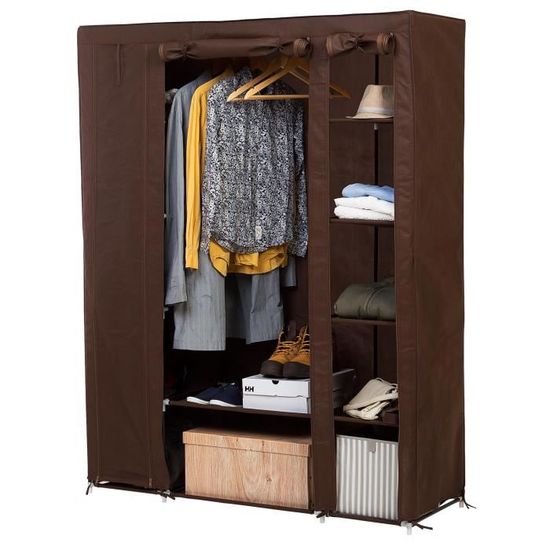 Artmoon Montana Armoire Toile Penderie Tissu Porte Chaussures 12