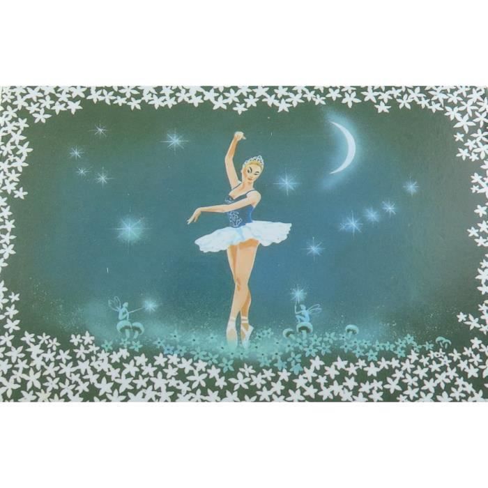 Bo te musique La Reine des neiges Coffret musical en bois