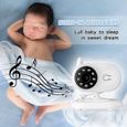 Babyphone Sans Fil Interphone Bidirectionnel Multifonctions Écoute-bébé Ecran Couleur 3,5 pouces-3