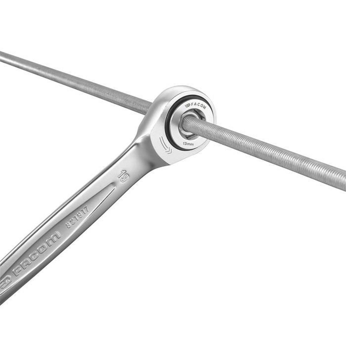 Coffret de cl/é polygonale /à cliquet 11 en 1 Facom 464.J1PG