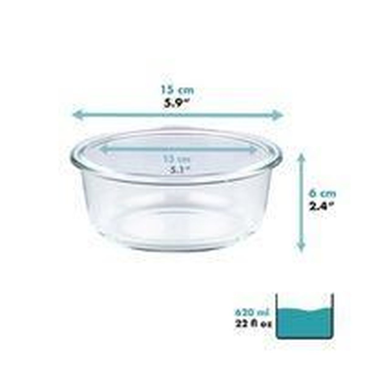Grizzly Bo/îte Alimentaire en Verre Herm/étiques avec Couvercles Lot de 2 Rectangulaires 1520 ML Bo/îtes Conservation sans BPA