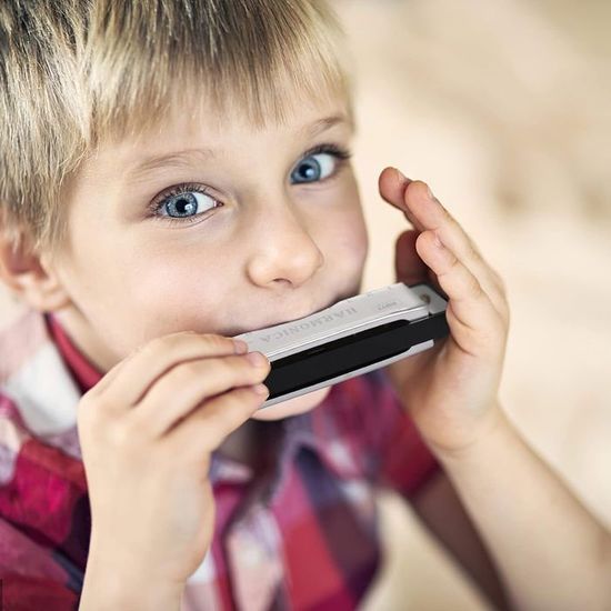 Harmonica En Do Majeur - Lot De 2, 10 Trous Pour Débutants, Enfants Et Adultes | Cadeau Musical Parfait - 6