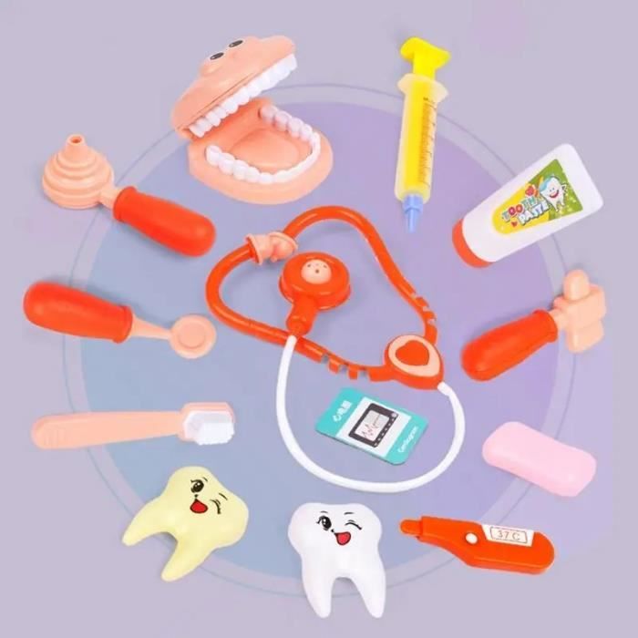Set de jeu du dentiste, pour enfants
