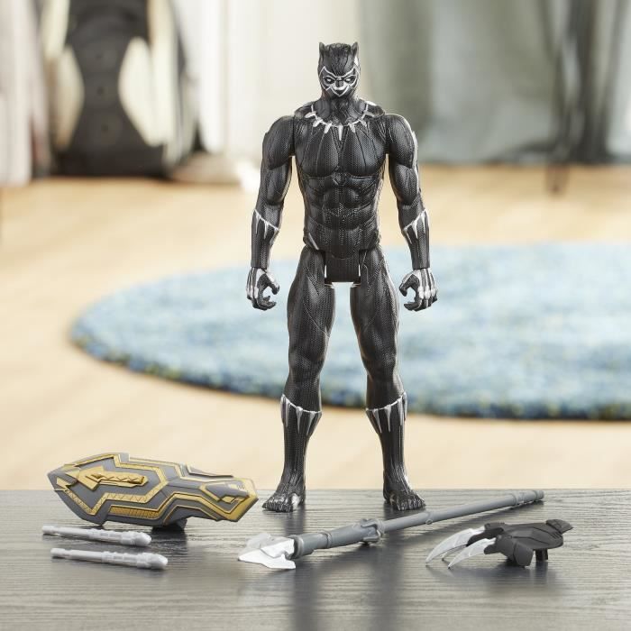 Marvel Avengers - Figurine Black Panther Titan Hero Blast Gear Deluxe Marvel Avengers - Figurine Black Panther Titan Hero Blast Gear Deluxe