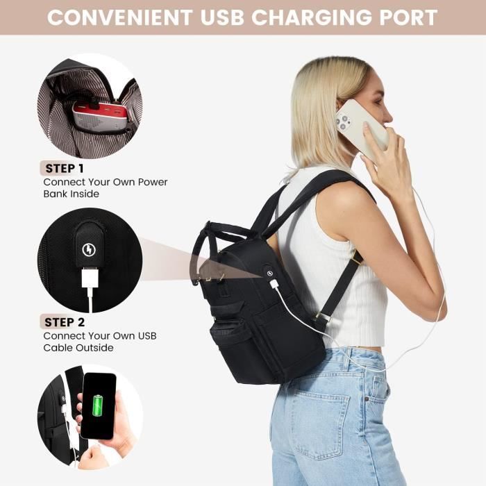Sac a dos 2 en 1 femme outlet