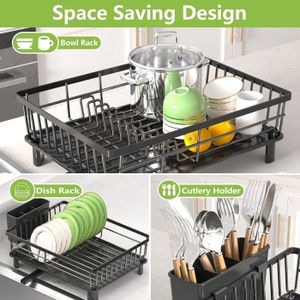 Égouttoir Vaisselle Acier Inoxydable Anti-rouille