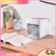 Sonew Climatiseurs portatifs Climatiseur Portable Mini ventilateur de refroidissement electromenager ventilateur Rose