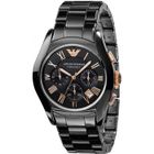 EMPORIO ARMANI ARMANI Montre Homme AR1410 Coloris Noir