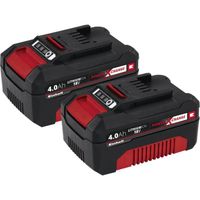 Batterie Li-ion Einhell PXC-Twinpack 18V 4Ah Power X-Change 4511489 - Secteur - Contrôle LED