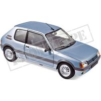 Véhicule Miniature assemble - Peugeot 205 GTI 1.6 Bleu Topaze 1988 1-18 Norev