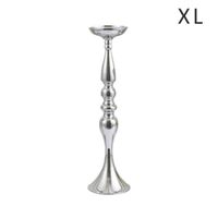 candlestick candle holder,Sliver 50cm--Bougeoirs décorations de noël centres de table lanterne stand maison or fleur vase table pièc