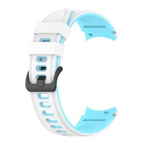 MONTRE CONNECTÉE Galaxy Watch4 40mm - Blanc bleu - Bracelet sport e