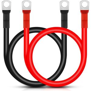 Câbles mono-conducteurs souples rouge 35mm2 pour batterie alternateur  démarreur