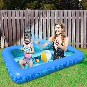 Bleu Avec Pompe Baignoire Gonflable Bebe Pour Douche De Voyage Avec Pompe 98x64x28cm Baignoire Gonflables Enfant Bassine Bebe Douche Baignoires Et Sieges De Bain Sklepautoczescikrosno Bebe Et Puericulture