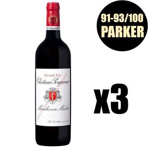VIN ROUGE X3 Château Poujeaux 2016 75 cl AOC Moulis Vin Roug