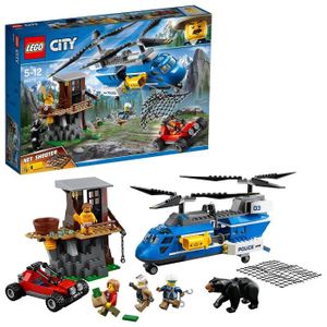 ASSEMBLAGE CONSTRUCTION LEGO City - L'arrestation dans la montagne - 60173