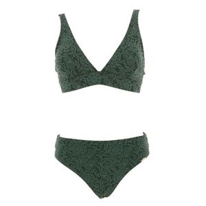 Maillot de bain femme kaki 2 pièces online