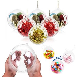 Boule Decoration Plastique Transparente Cdiscount