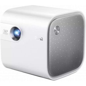 Vidéoprojecteur M1 Mini-Chambre Portable Home Projecteur Intelligent Hd Miniature Sans Fil Wifi,Perle Blanche,Taille Unique[J3517]