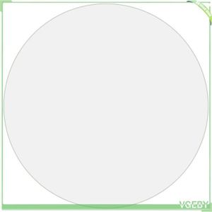 Nappe De Table Transparente SWD PVC 120cm - Rond, Antidérapante, Lavable