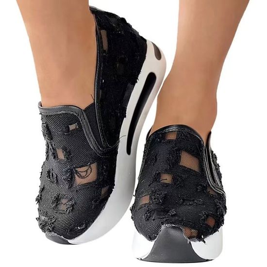 Chaussures Cyclisme Indoor Tiem Femme – 8.5 – Slipstream Noir – SPD Compatible – Occasion