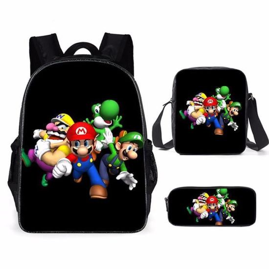 Sac à dos Super Mario 42 CM Haut de gamme - 1 Cpt