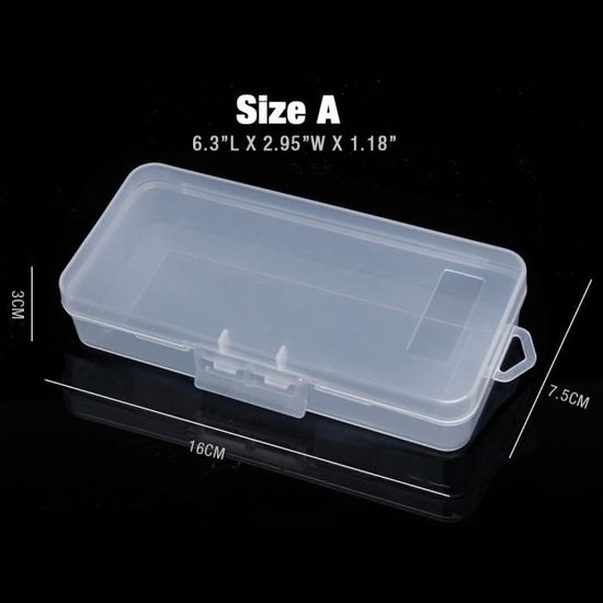 PHCOZY Boîte De Rangeent Pour Leurres De Pêche Plateaux De Rangeent