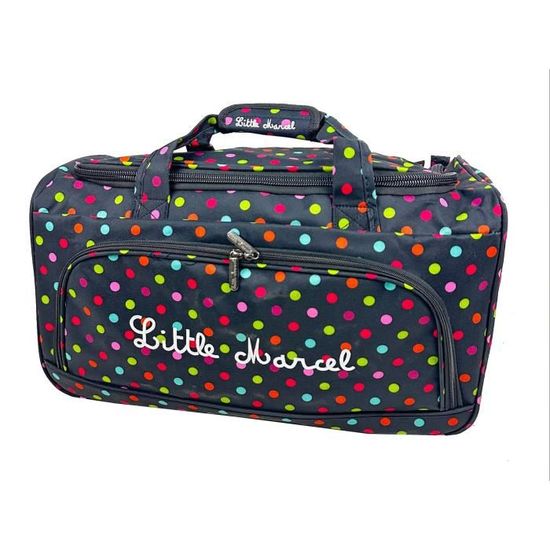 Sac de voyage petite taille pois Little Marcel