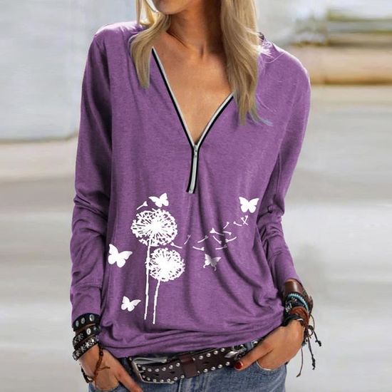 2 Pieces Ensemble Femme Pantalon Et Haut Fluide Grande Taille Chemise Manches Longues Col V Avec Bouton Pantalon Ample Taille Elastique Couleur Unie