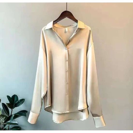 Tunique longue en soie femme deals