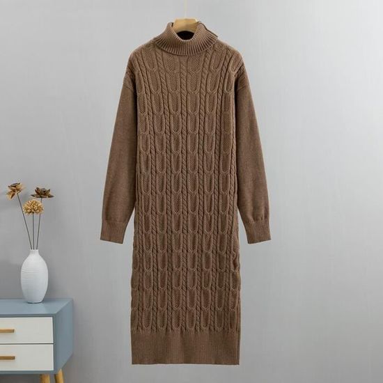 Robe D'hiver Et Automne Mango Gris Doux - Taille 36, épaisse Et Chaude, En Acrylique Et Viscose - Neuf Avec Petits Défauts