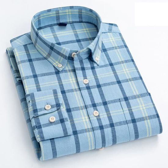 Chemise De Pêche Simms Sportsman - Homme Taille M - Vert Clair/bleu à Carreaux - Occasion