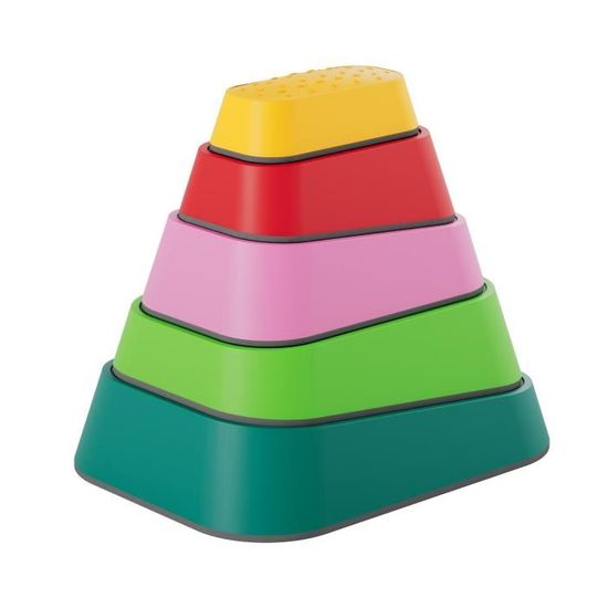 Pierres D'équilibre Lumineuses Et Musicales Pour Enfants - Lot De 6 - Motricité Et Coordination - 3 Ans Et Plus