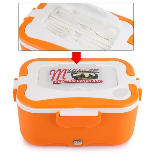 1.5L Portable Car Chauffage Électrique Lunch Box Bento Food Warmer Container (24V)