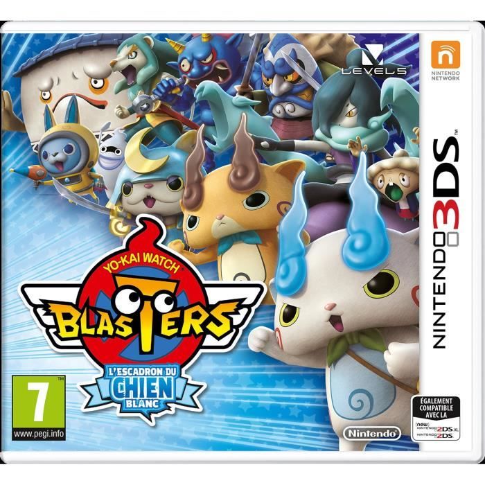 Yo-Kai Watch Blasters : Lescadron du chien blanc Jeu 3DS