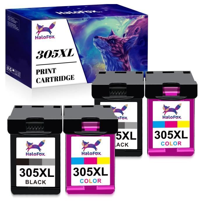 Cartouches Compatibles HP 305 XL - Qualité Premium, Pour Deskjet, Envy, Pro, Lot Neuf Sous Blister