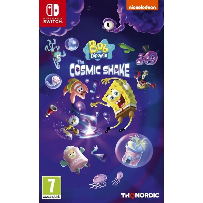 Bob LEponge - The Cosmic Shake Jeu Switch