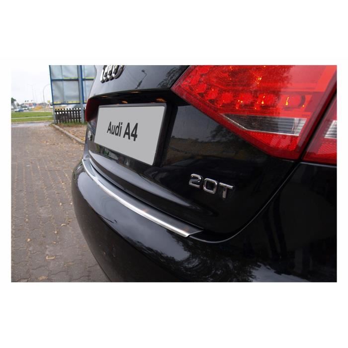 Protection de seuil de coffre chargement pour Audi A4 B8 8K Berline 2008-11/2015